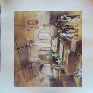 Vtg 1987 Toulouse Lautrec Print